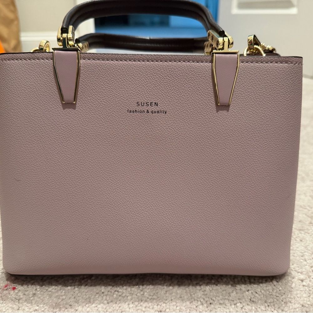 Lavender Satchel Bag